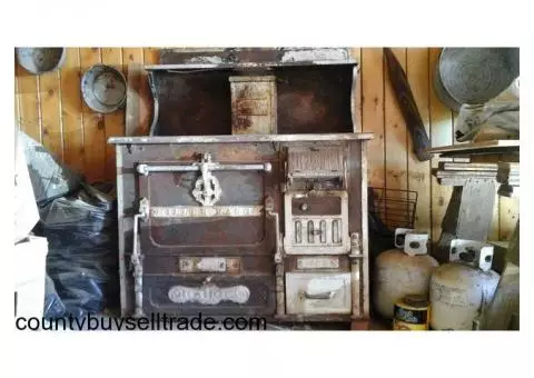 Antique wood stove